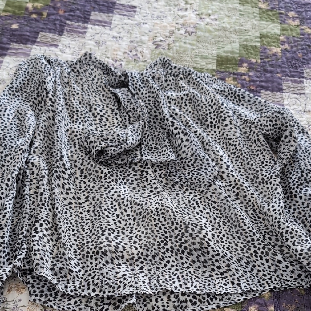 Leopard Print Women's Top
